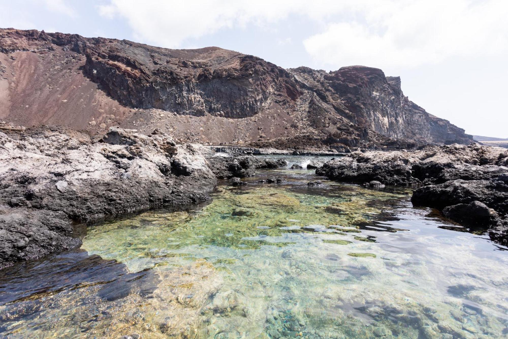 Charming Apartment & Diving La Restinga Bagian luar foto