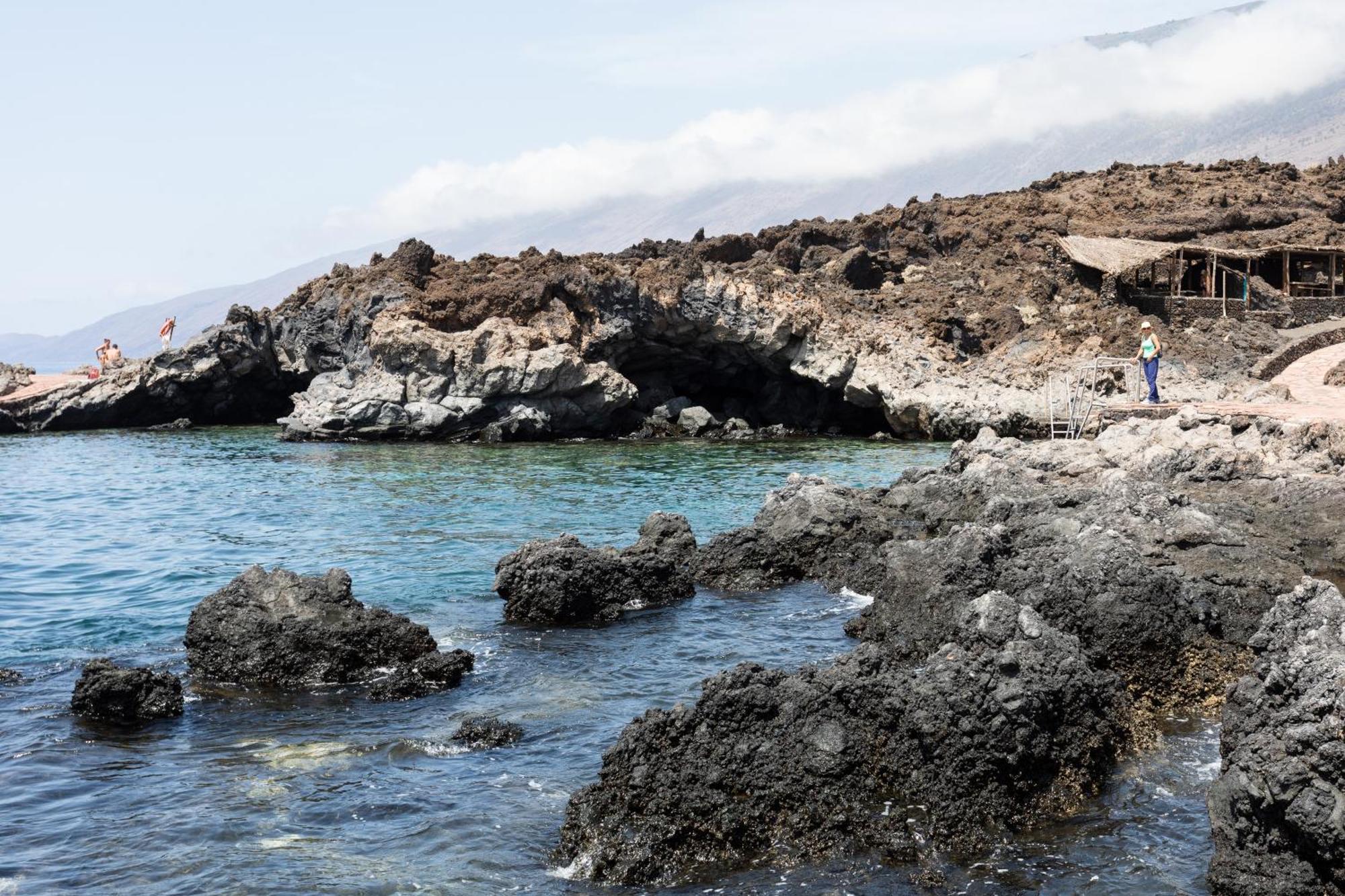 Charming Apartment & Diving La Restinga Bagian luar foto